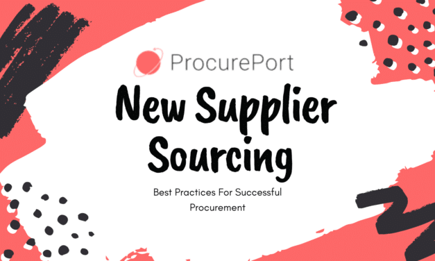 New Supplier Sourcing