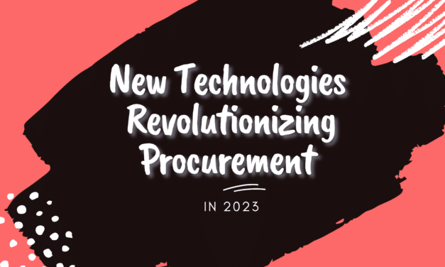 Technology Revolutionizing the Procurement Industry